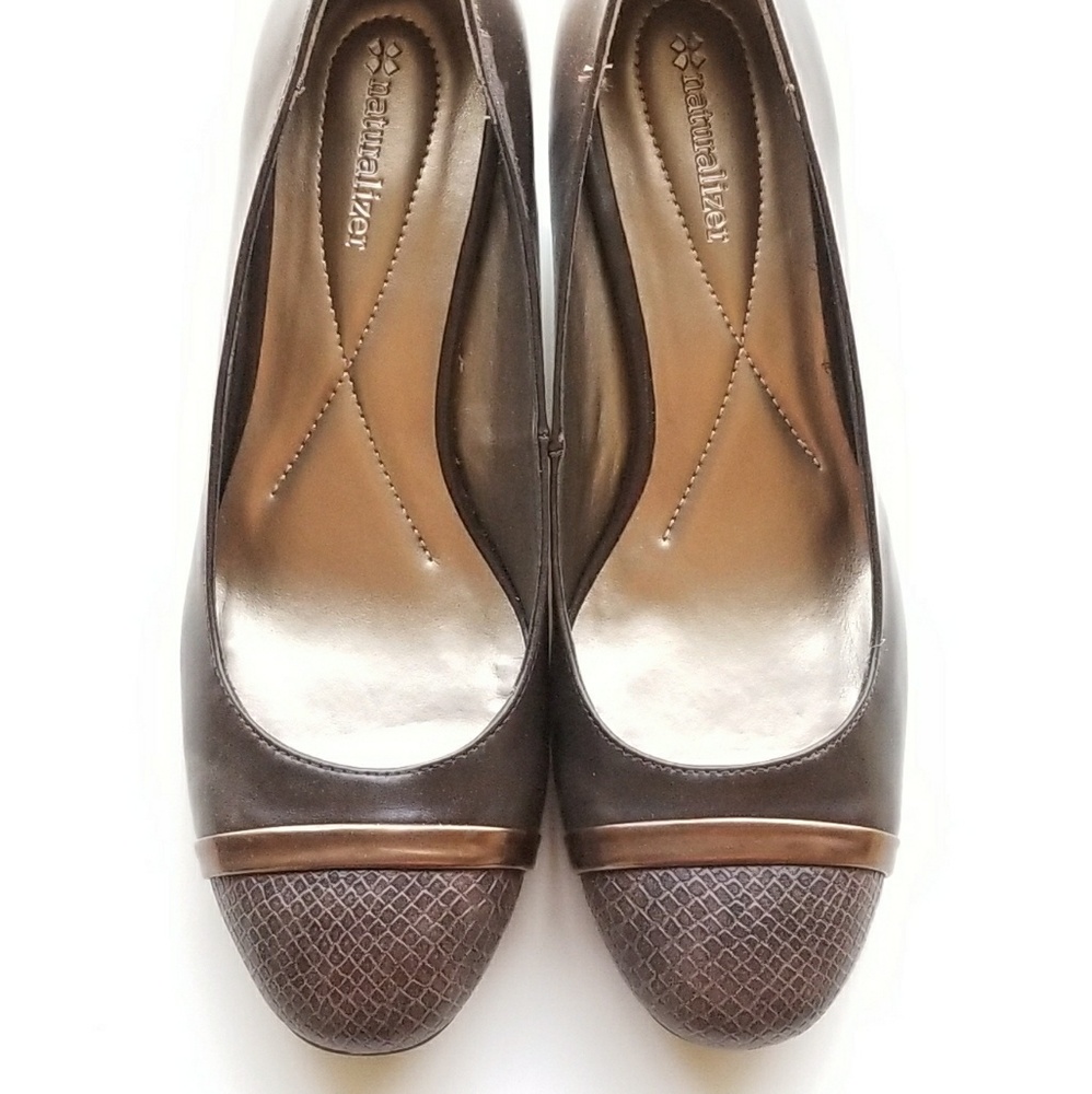 Brown & Bronze Wedges by Naturalizer